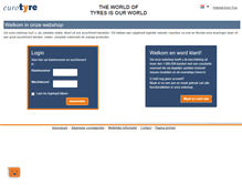 Tablet Screenshot of euro-tyre.com